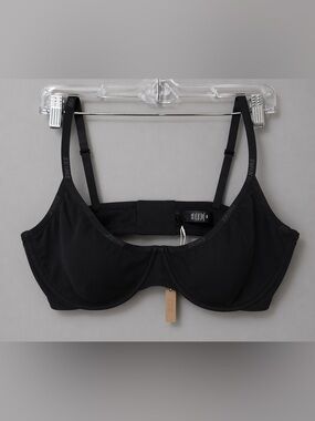 NWT Skims Cotton logo underwire Demi bra